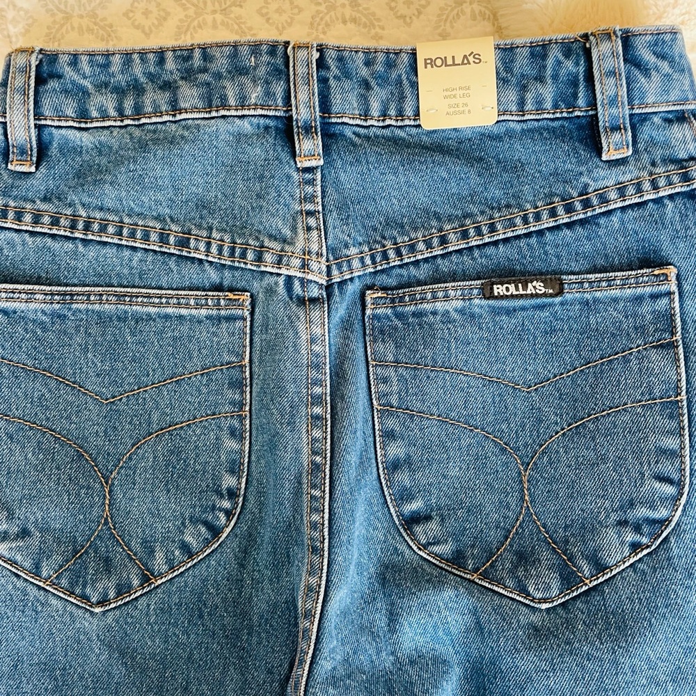 ROLLA'S Classic Denim Blue Jeans